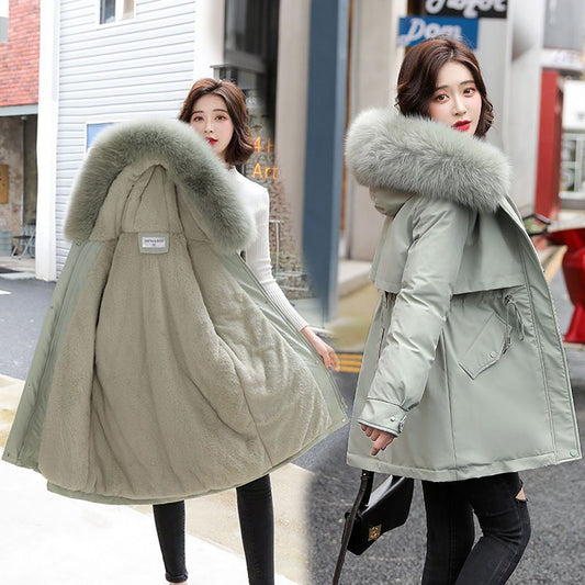 H4628 Women's down cotton coat