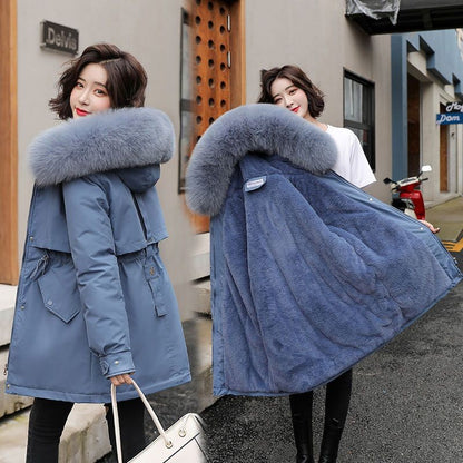 H4629 Women's down cotton coat