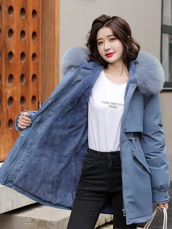 H4614 Women's down cotton coat