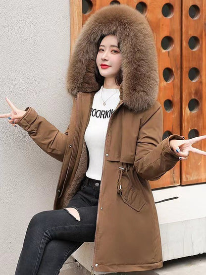 H4612 Women's down cotton coat