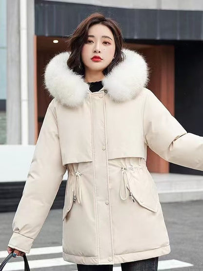 H4615 Women's down cotton coat