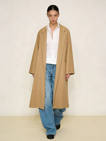 H4723 Women's cashmere coat