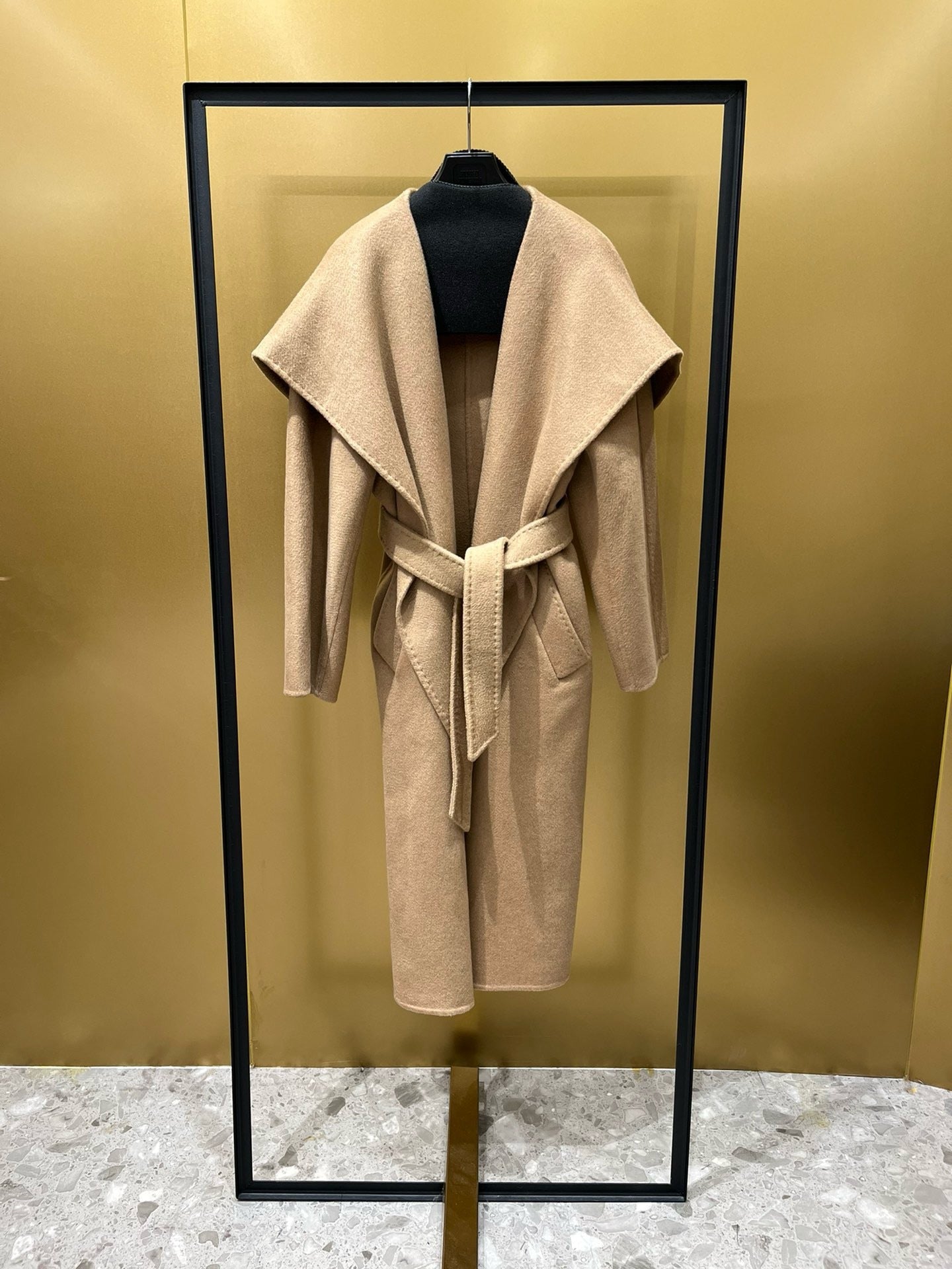 H4735 Women's cashmere coat