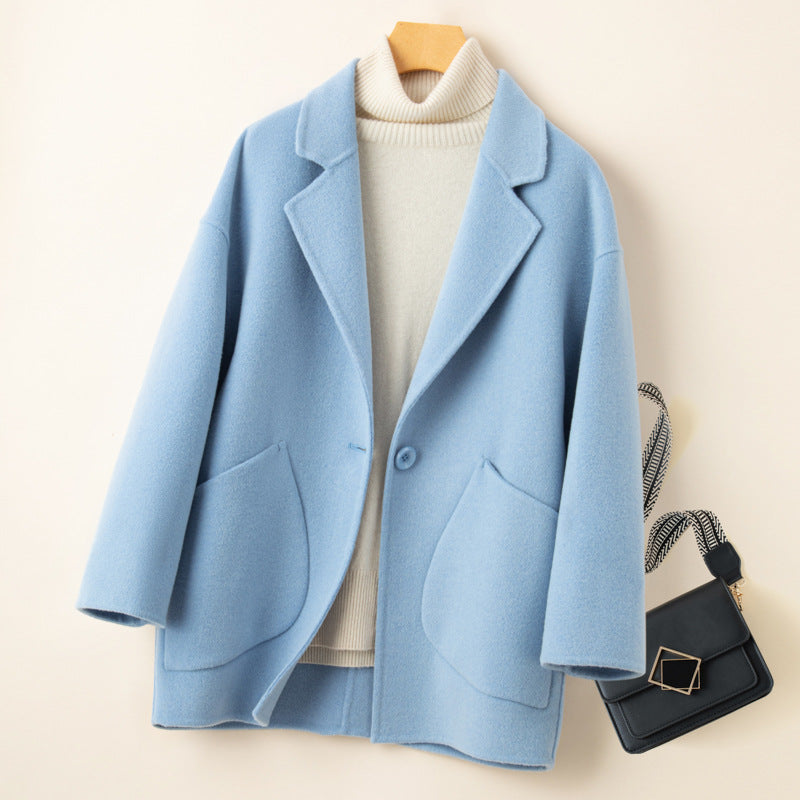 H4773 Women's cashmere coat