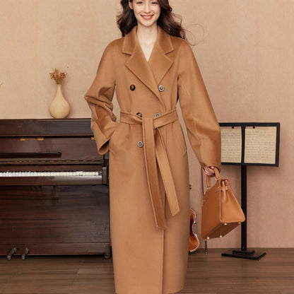 H4816 Women's cashmere coat
