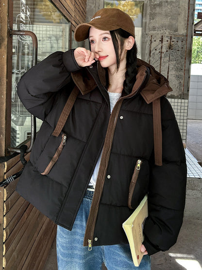 H4874 Women's down cotton jacket