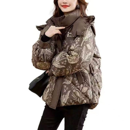 H4876 Women's down cotton jacket