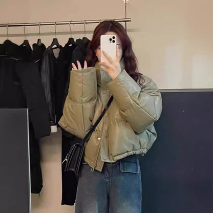 H4872 Women's down cotton jacket