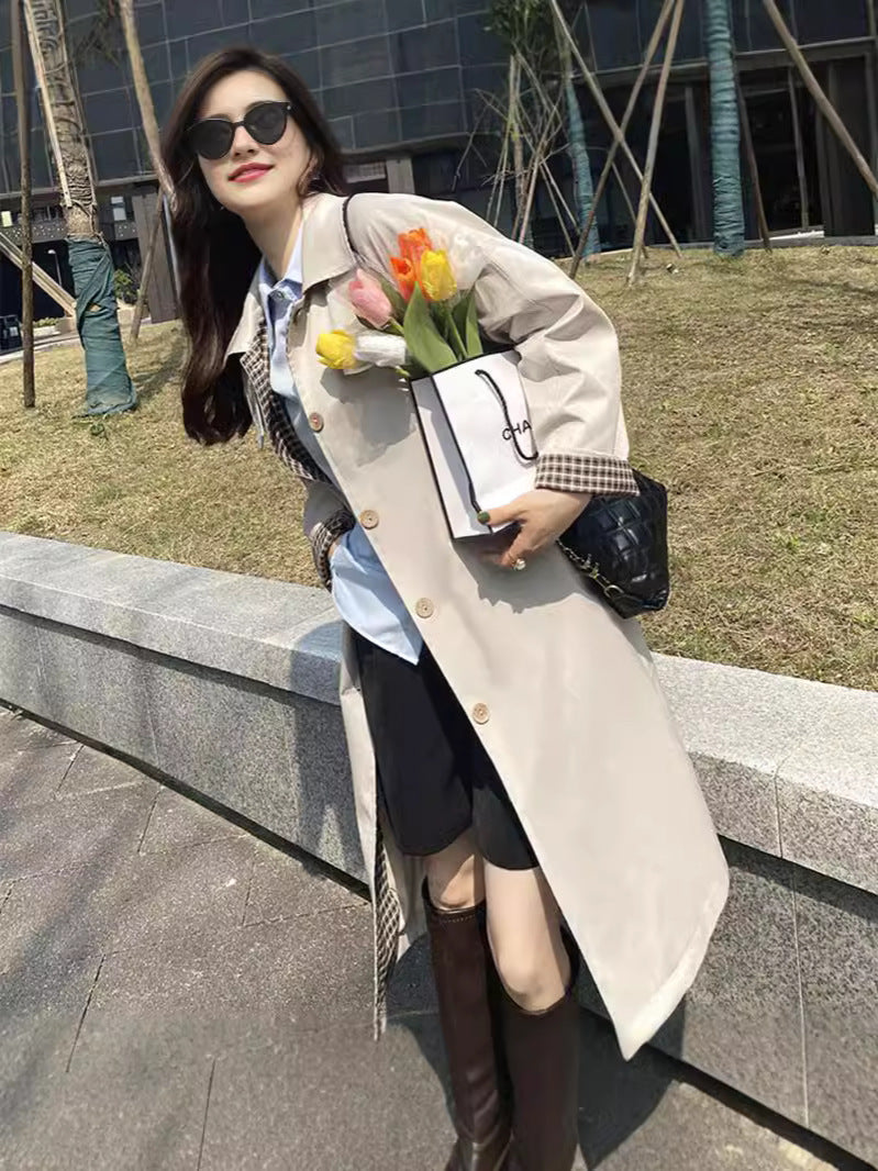 H4889 Women's wool coat