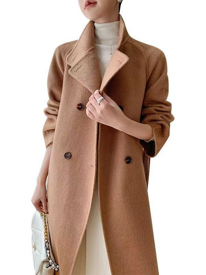 H4917 Women's wool coat