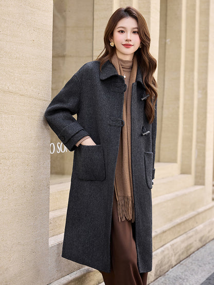 H4902 Women's wool coat