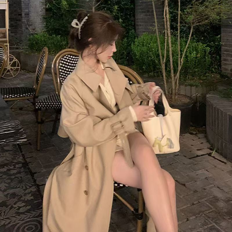 H4906 Women's wool coat