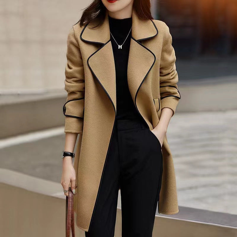 H4940 Women's wool coat