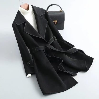H4942 Women's wool coat
