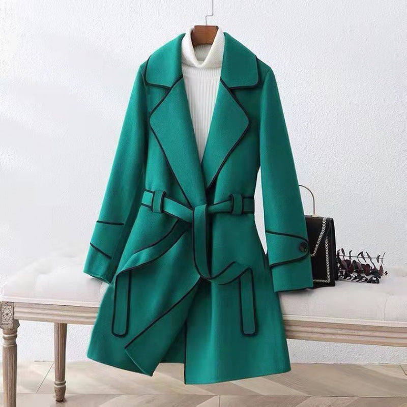 H4908 Women's wool coat