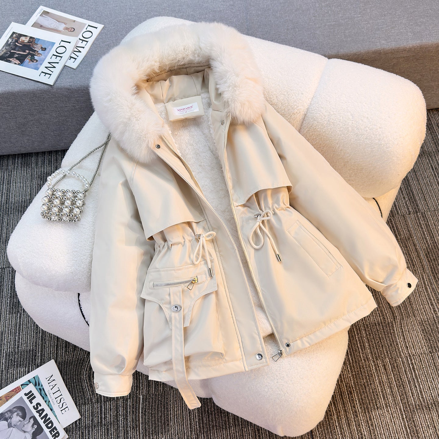 H5737 Women's cotton coat