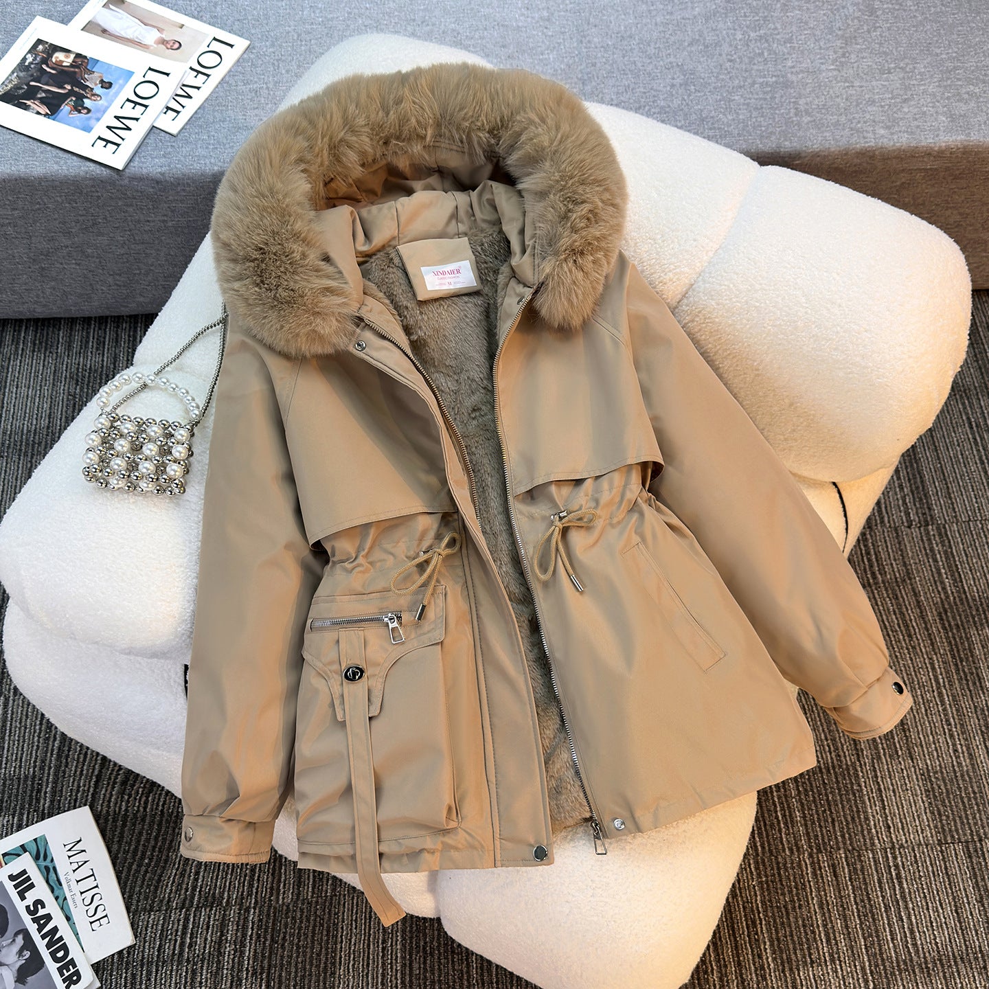 H5802 Women's cotton coat