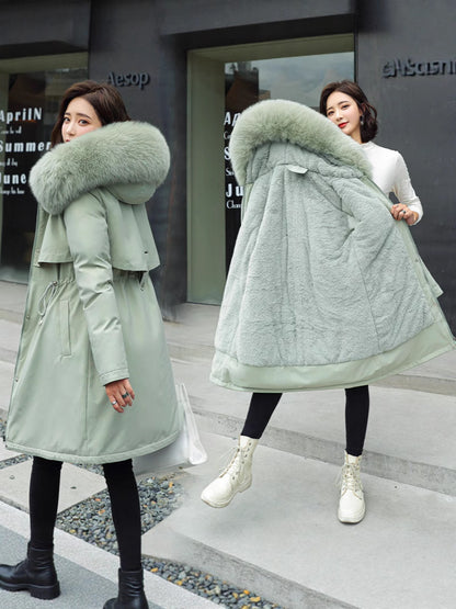 H5764 Women's cotton coat