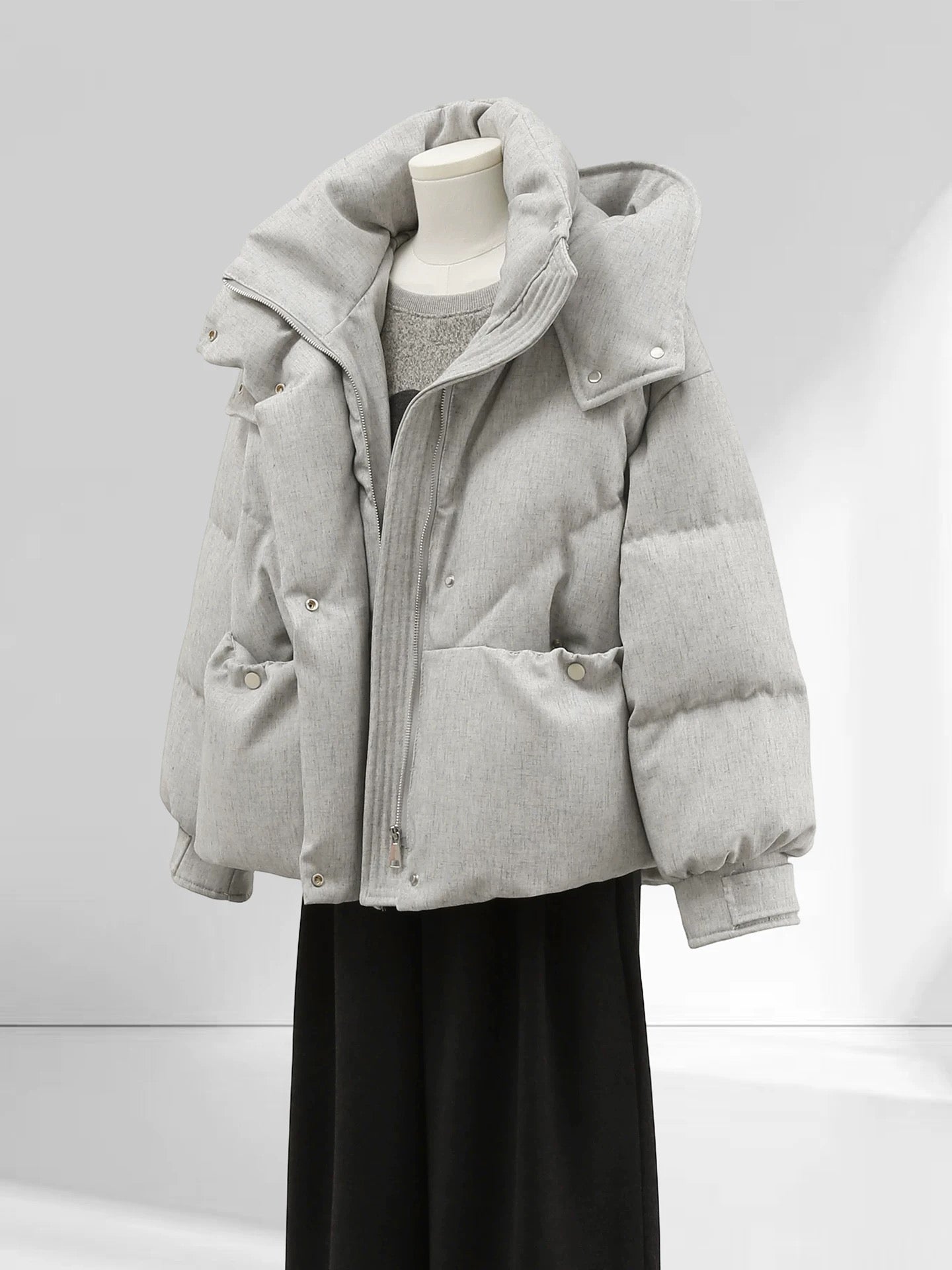 H2681 Cotton-padded coat