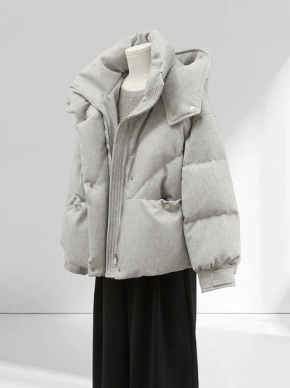 H2681 Cotton-padded coat