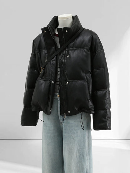 H2371 Cotton-padded coat
