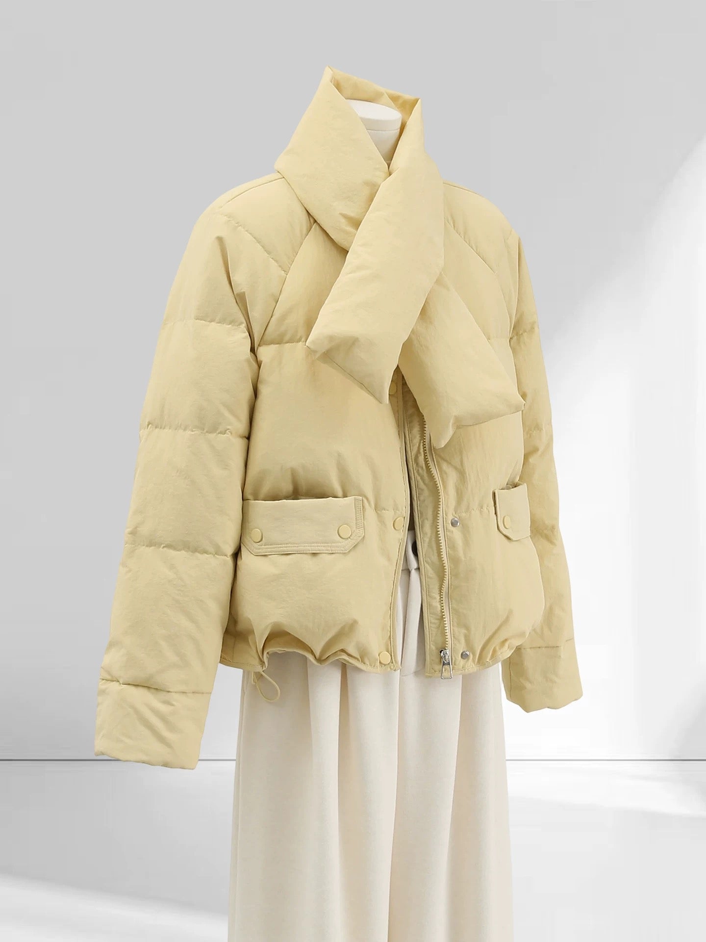 H2408 Cotton-padded coat