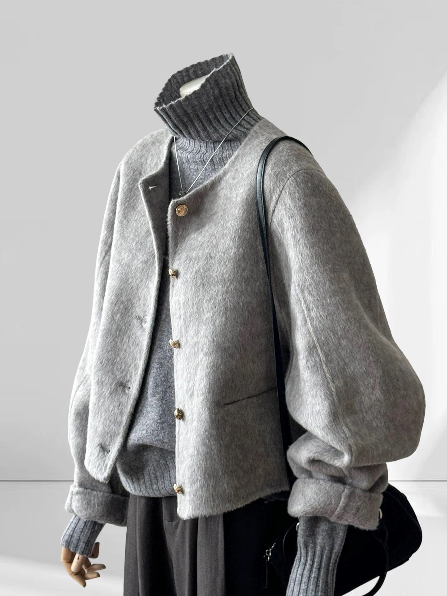 H2409 Wool Coat