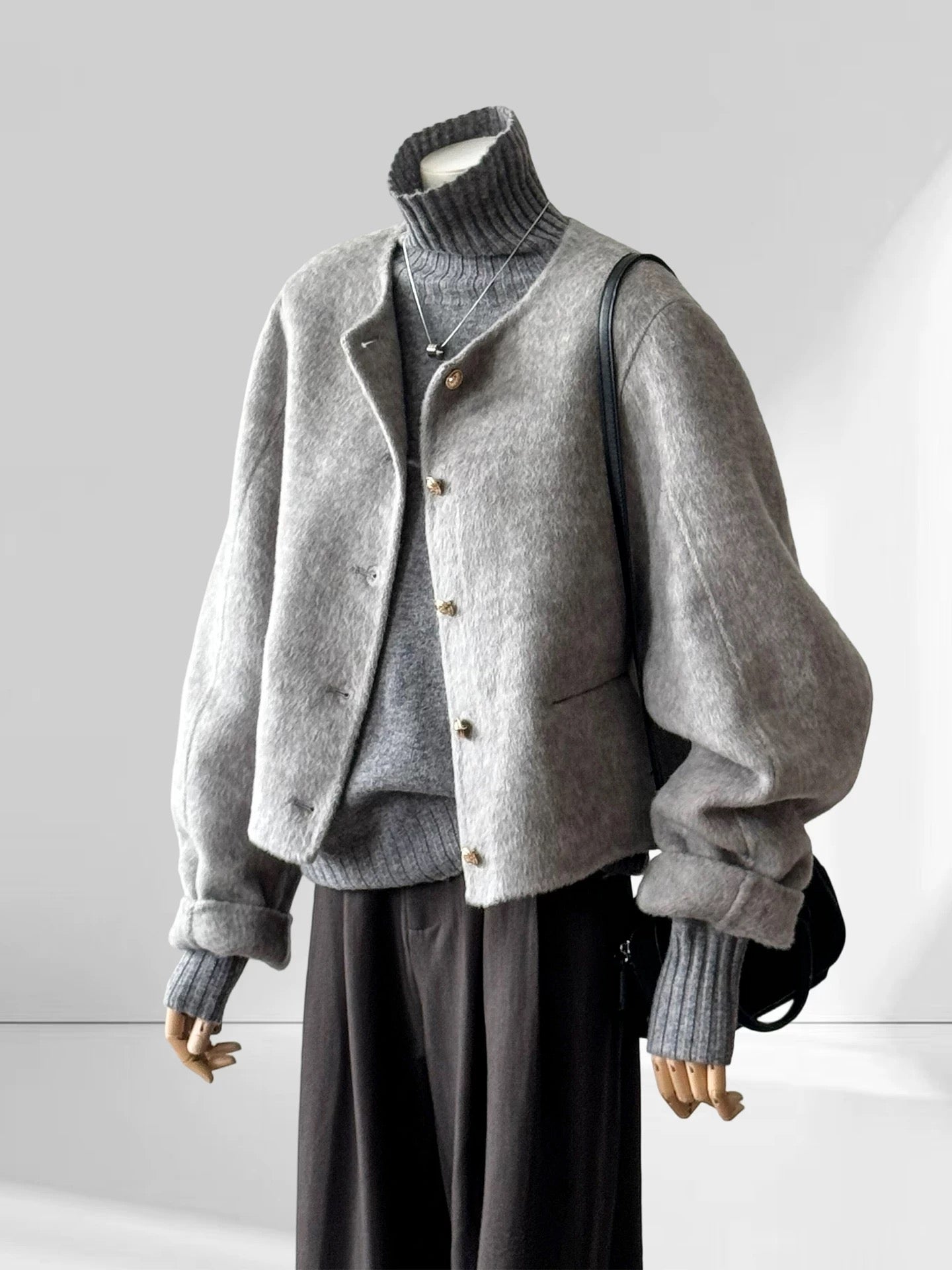 H2409 Wool Coat