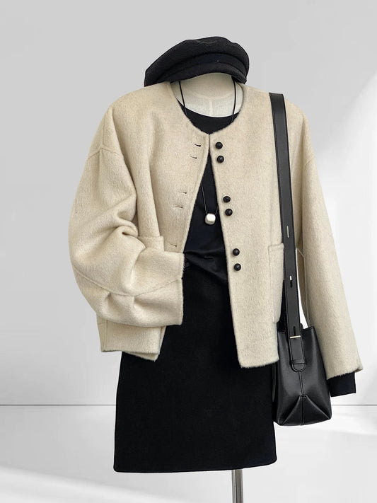 H2787 Wool Short Jacket