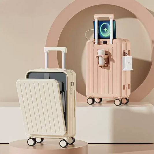 H6153 Aluminum frame Trolley Case