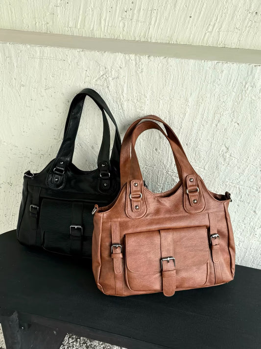 H6101 Women's leather handbag