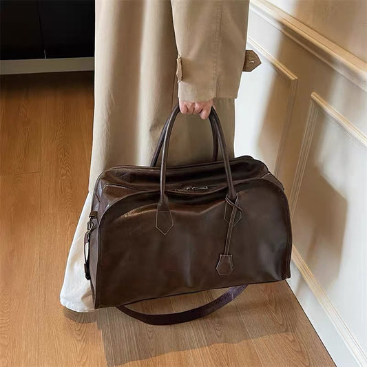 H6210 Genuine leather travel bag
