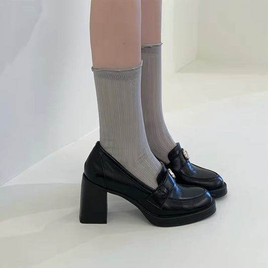 H6091 Women's calfskin shoes