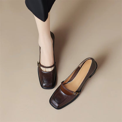 H6242 Women's calfskin shoes