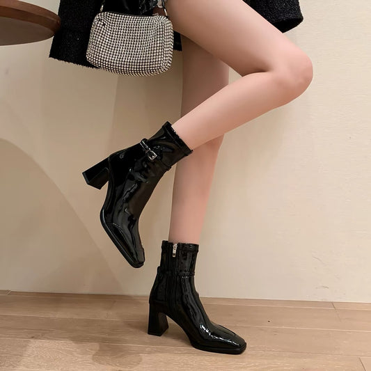 H6096 Women's calfskin shoes