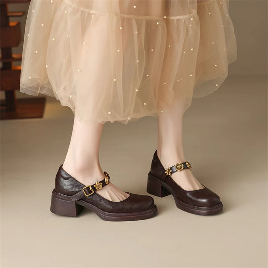 H6276 Women's calfskin shoes