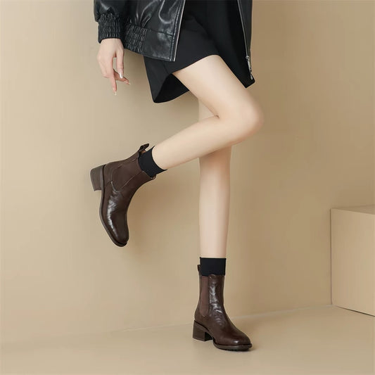 H6365 Women's calfskin shoes