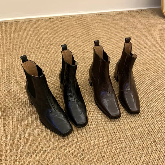 H6350 Women's calfskin shoes