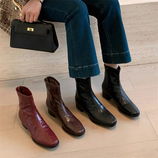 H6348 Women's calfskin shoes