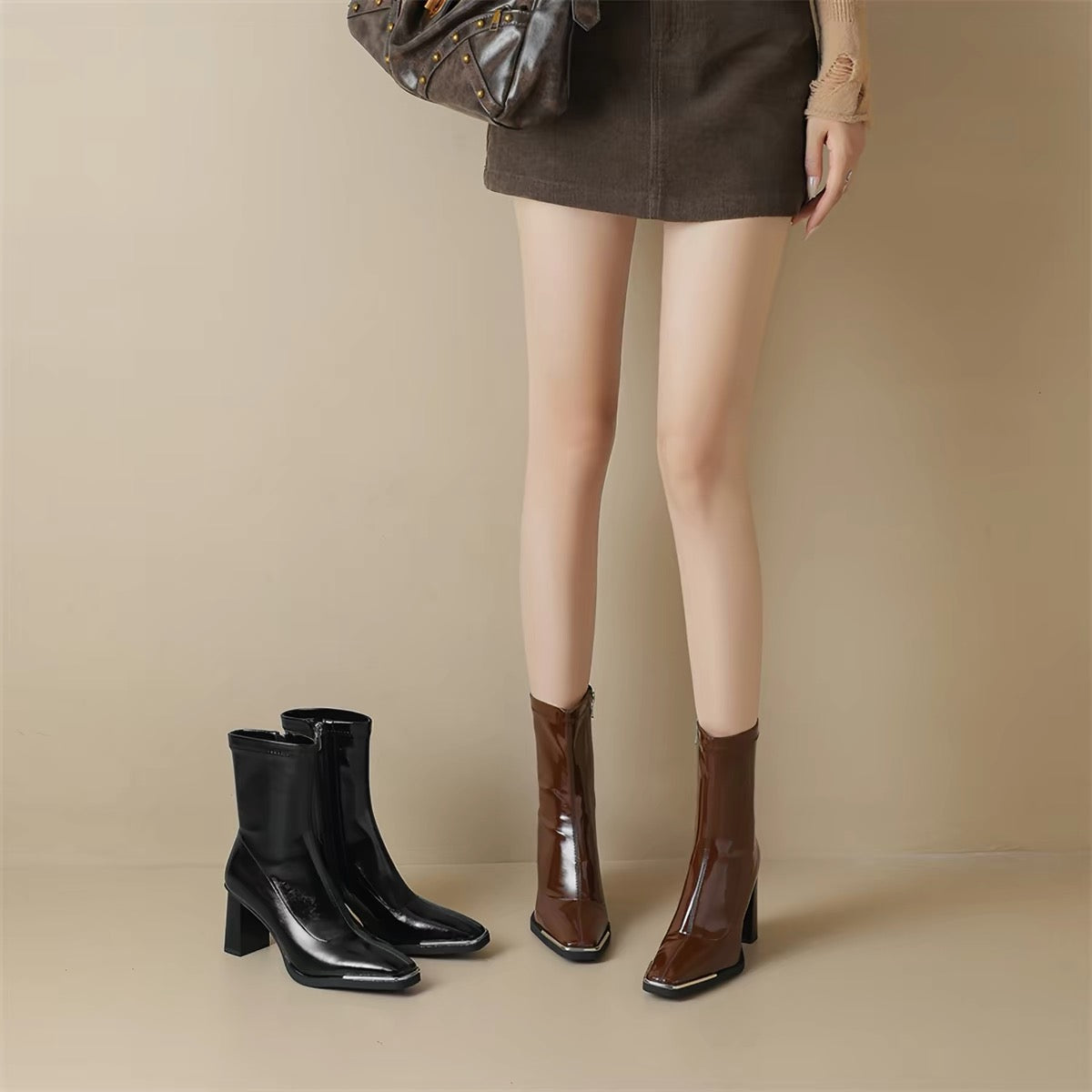 H6208 Women's calfskin shoes