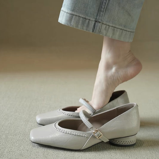 H6298 Women's calfskin shoes