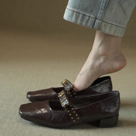 H6209 Women's calfskin shoes
