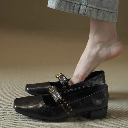 H6353 Women's calfskin shoes