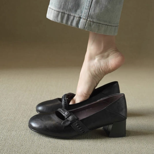 H6326 Women's calfskin shoes