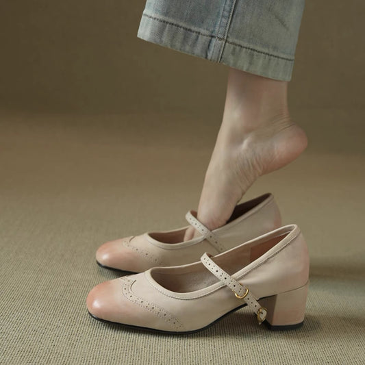 H6331 Women's calfskin shoes
