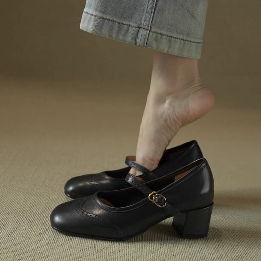 H6159 Women's calfskin shoes