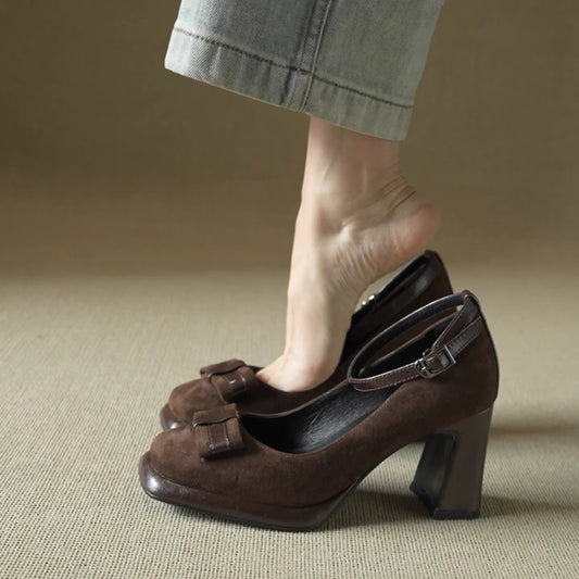 H6347 Women's calfskin shoes