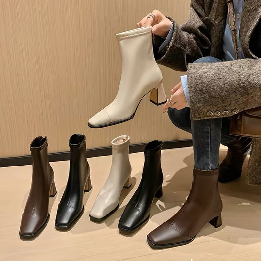 H6311 Women's calfskin shoes