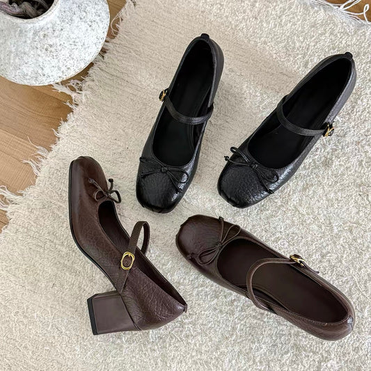 H6352 Women's calfskin shoes