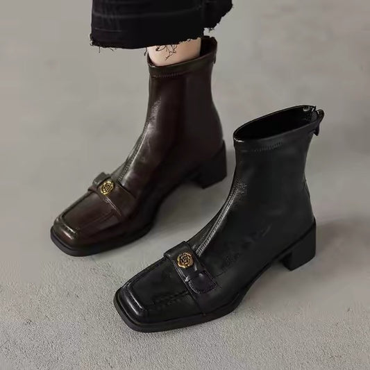 H6160 Women's calfskin shoes